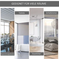 Verticale luifel aluminium balkonluifel met handslinger crèmewit 120 x 200 cm(m-7)
