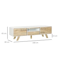 HOMCOM tv-meubel tv-dressoir(m-3)