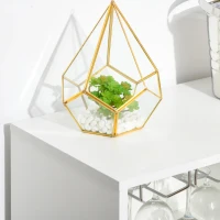 HOMCOM Wijnkast wijnrek voor 20 flessen met 3 haken glazen deur spaanplaat hardhout wit(m-8)