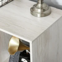 HOMCOM boekenkast, Staande kast, archiefkast, multifunctionele kast, donkergrijs, 80 x 40 x 120 cm(m-8)