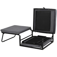 HOMCOM klaptafel bureau werkstation bijzettafel eettafel spaanplaat eiken,(m-5)