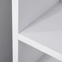 HOMCOM cd-toren cd-rek vrijstaand rek tweedelige set met twee opbergvakken(m-7)