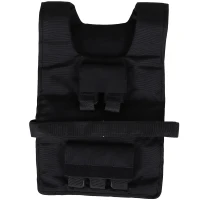 HOMCOM 15 kg trainingsvest, gewichtsvest, verstelbaar, krachttraining, fitness, Oxford, ijzer, zwart, 36 x 52 cm trainingsvest gewichtsvest krachttraining fitness Oxford ijzer zwart | Aosom.de(m-1)