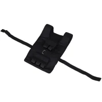 HOMCOM 30 kg trainingsvest, gewichtsvest, verstelbaar, krachttraining, fitness, Oxford, ijzer, zwart, 36 x 52 cm(m-11)