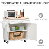 HOMCOM kachel luchtverhitter 2000W elektrische kachel keramische verwarmingstoren met afstandsbediening 12-uurs timer oscillatie kachel kachel kunststof wit Ø15,1 x 50,9 cm(m-7)