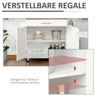 HOMCOM kachel luchtverhitter 2000W elektrische kachel keramische verwarmingstoren met afstandsbediening 12-uurs timer oscillatie kachel kachel kunststof wit Ø15,1 x 50,9 cm(m-6)