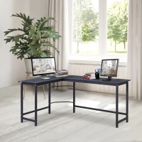 Vinsetto in hoogte verstelbaar computertafel hoekschrijftafel(m-2)