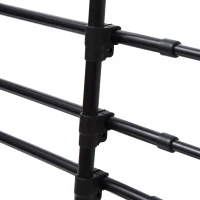 PawHut verstelbaar autorooster hondenrek bagagerek stalen tussenschot(m-7)