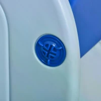 HOMCOM Kids Toy Storage Organizer Bookshelf Unit with 2-layer Storage Rack Blue(m-9)