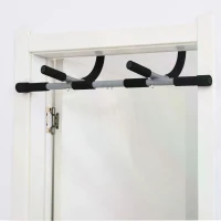 HOMCOM Pull-Up Bar for Doorway Home Fitness, Door Horizontal Bar for Indoor Gym Upper Body Workout, Black(m-10)