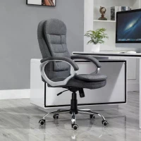 Vinsetto Executive Office Chair Grey(m-10)