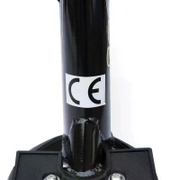 HOMCOM Bicycle Scooter, Kick Scooter for Kids, Big Wheel, 12" Tyres Height Adjustable, Steel Frame-Black(m-9)