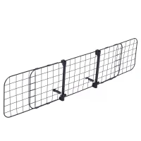 PawHut Heavy Duty Pet Dog Car Barrier Adjustable Ventilated Mesh Wire Guard Protector(m-11)