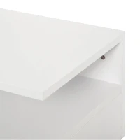 HOMCOM nachtkastje wandkast bijzettafeltje(m-9)