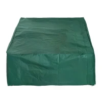 Outsunny Furniture Cover, 222Lx155Wx67H cm-Green(m-11)