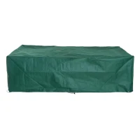 Outsunny Furniture Cover, 222Lx155Wx67H cm-Green(m-8)