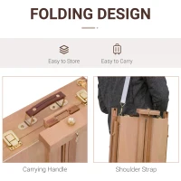 HOMCOM Wooden Art Easel Tripod(m-4)