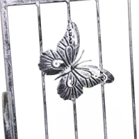 Outsunny 3-Tier Metal Folding Plant Stand Display Rack Bookshelf Unit Outdoor(m-10)