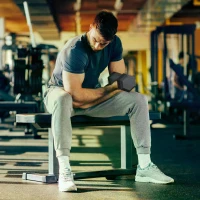 HOMCOM 15KG Single Rubber Hex Dumbbell Portable Hand Weights Dumbbell Home Gym(m-10)