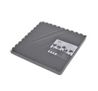 HOMCOM Alfombra Puzzle 6 Piezas Esterilla Protectora de Suelo con Bordes de Espuma EVA de 2,16 m² para Fitness Gimnasio Juego 60x60x1,2cm