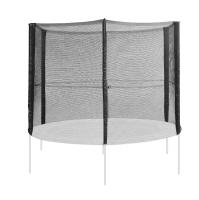 HOMCOM Red de Seguridad Pared Protectora Cama Elastica Trampolín Redonda (NO INCLUIDO) Diámetro ø 305 cm (6 Barras)