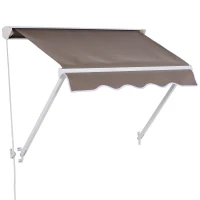 Outsunny MARKIZA PRZECIWSŁONECZNA DO OKNA 122 x 70 cm(m-1)