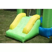 HOMCOM Nylon Inflatable Bouncy Castle Multi-Colour(m-8)