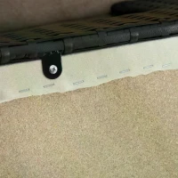 PawHut Rattan Dog Cat Pet Bed with Soft Cushion Indoor Use 61L x 46W x 27H cm(m-8)