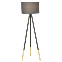 Lampa podłogowa Lampa stojąca E27 do sypialni jadalni szary(m-1)