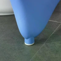 HOMCOM Foldable Portable Baby Bath Tub w/ Temperature-Induced Water Plug for 0-3 years(m-9)