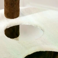 PawHut Cat Tree Scratching Tower House Activity Center Post Climbing Hammock Condo Perch 153 cm(m-8)