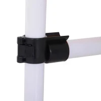 PawHut Portable Dog Obstacle Exercise Pet Tire Jump Pet Agility Training Set w/ Carry Bag(m-5)