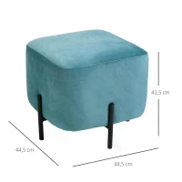 HOMCOM footstool 44.5 cm x 44.5 cm x 41.5 cm(m-3)