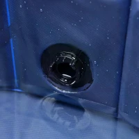 PawHut Dog Bathing Tub Pet Collapsible Swimming Pool Folding Pool Dog Cat Puppy Washer Indoor/Outdoor 63" x 12" XL Sized(m-6)