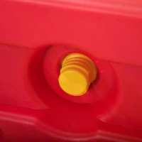 HOMCOM Kids Seesaw Safe Teeter Totter 2 Seats with Easy-Grip Handles, Safe, Indoor Outdoor Living Room Playroom Backyard Equipment, for 1-4 years old Multicolor(m-7)