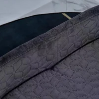 PawHut Pet Sofa Dog Bed Couch Cat Kitten Sponge Removable Cushion Lounge Metal Stand Elegant Bed Seat Furniture Grey 63.5 x 43 x 24.5 cm(m-9)