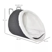 PawHut Cat Radiator Bed Window Cat Perch Hanging Hammock Kitten House 48 x 35 x 35 cm(m-3)