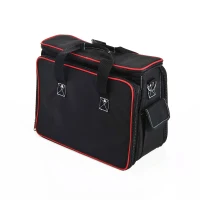 HOMCOM Heavy Duty Tool Bag Electrician bags Organizer Mechanic Storage Black(m-5)