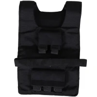 HomCom Weight Vest 30KG Easily Adjustable Gym Training for Strength and Crossfit(m-1)