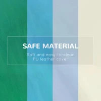 HOMCOM 4-Piece Soft Play Set for Toddlers 1-3 Years, Multi-colored(m-7)