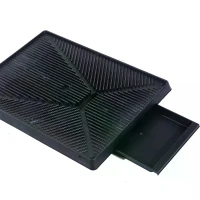 PawHut Indoor Pet Dog Toilet Mat Potty Tray Training Grass Restroom with Tray and Loo Pad(m-6)