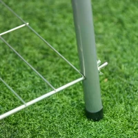 Outsunny Charcoal Trolley BBQ Garden Outdoor Barbecue Cooking Grill Powder Wheel New Red(m-11)