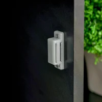 HOMCOM Multi-Storage Printer Stand Unit Office Desk Side Mobile Storage w/ Wheels Modern Style 60L x 50W x 65.5H cm - Black(m-9)