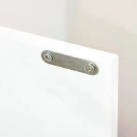 HOMCOM Kids Bookcase Multi-Shelf Modern Freestanding Cabinet of Drawer Book Magazine Organizer Study Bedroom 80 x 30 x 85cm Blue(m-7)