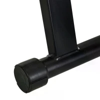 HOMCOM Indoor Bicycle Exercise Trainer w/ Bar Remote Control & Near-Universal Fit Black(m-7)