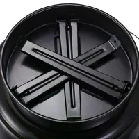 Outsunny Portable Small Charcoal Grill Barbecue BBQ Mini Tabletop Picnic Cooking Smoker Family Party Camping with Grid Tripod - Red(m-8)