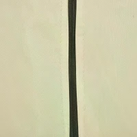 Outsunny Cantilever Patio Umbrella Cover, Outdoor Market Umbrella Protector with Zipper and Cord Lock, Beige and Coffee(m-5)