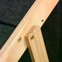 PawHut Dog Steps Pet Stairs 2 In 1 Convertible Dog Ramp Portable Foldable 4 Steps Cat Ladder for Bed Couch Car 80 x 47 x 64 cm(m-9)