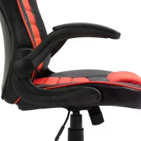 Vinsetto Home Office Video Game Racing Chair Swivel  High Back,  Ergonomic Tilt Design Flip-up Armrest Height Adjustable Free Moving for Working Relaxing(m-13)