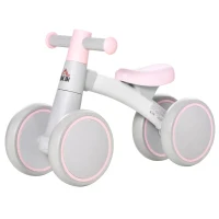 HOMCOM Baby Balance Bike Ride On Walker Push Bike Quick Release Kids Toddler First Bike Birthday Toy Gift for 1-3 Years Pink(m-11)
